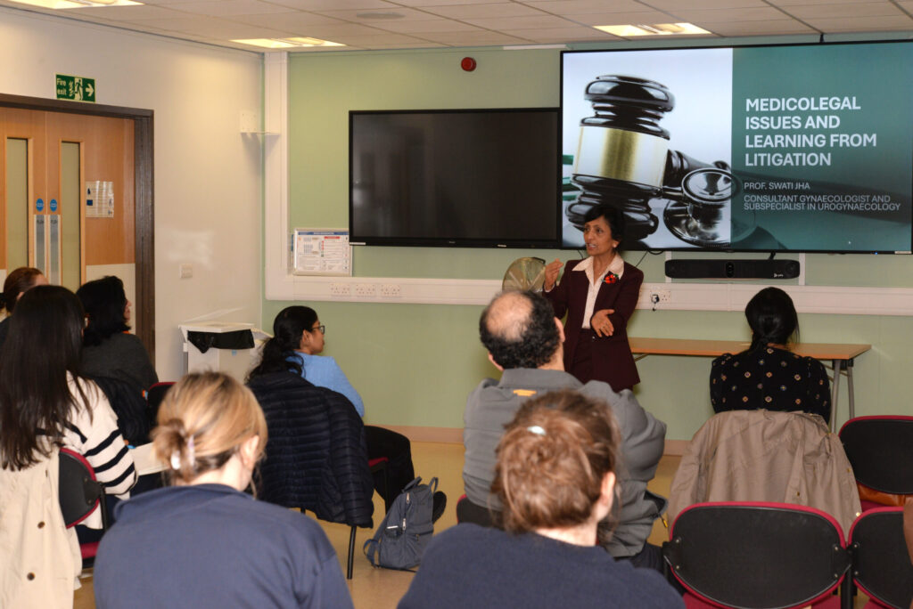 The medicolegal session in the lecture room